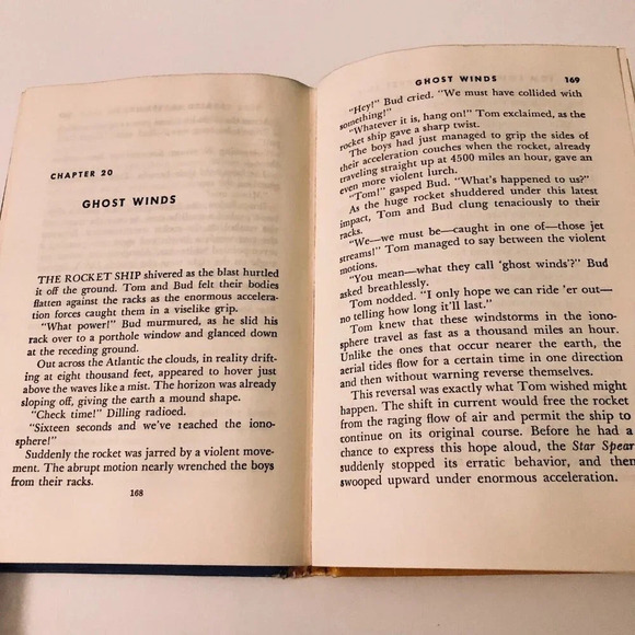 Vtg 1954 Tom Swift and His Rocket Ship by Victor Appleton - Picture 14 of 16